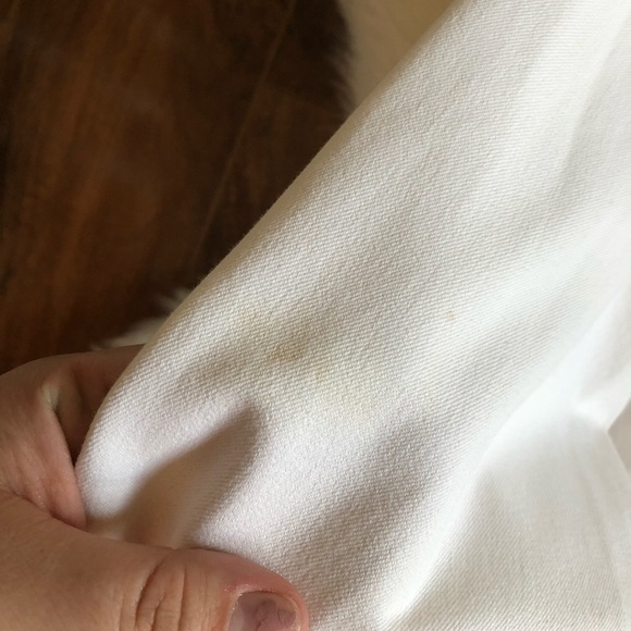 St. John Sport White Nautical Gold Button Jacket S - Picture 4 of 6